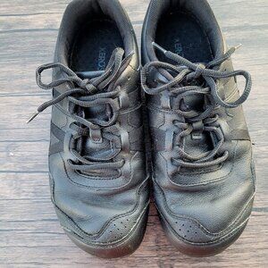 Xero Shoes Prio All-Day Slip-Resistant in Black Leather - Size 8.5